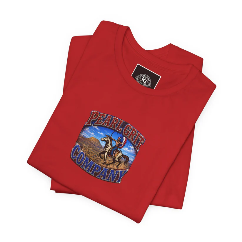 Pearl Grit Company Cowboy Graphic Tee – Western Rodeo Retro T‑Shirt - Image 10